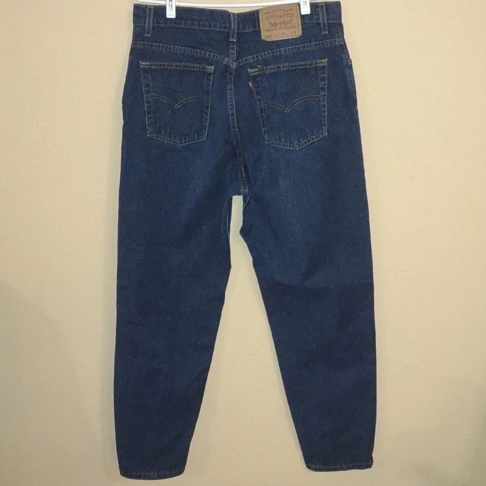 Vintage Levi's 551 Relaxed Fit Tapered Leg Mom Jeans Size 16P